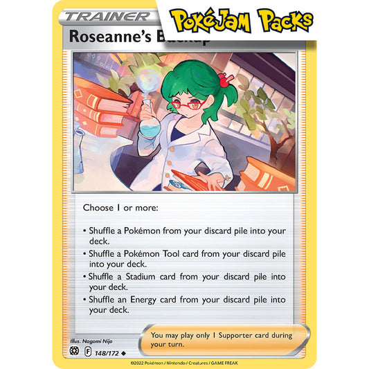 Roseanne's Backup - 148/172 - Uncommon - Sword & Shield: Brilliant Stars - Pokémon TCG
