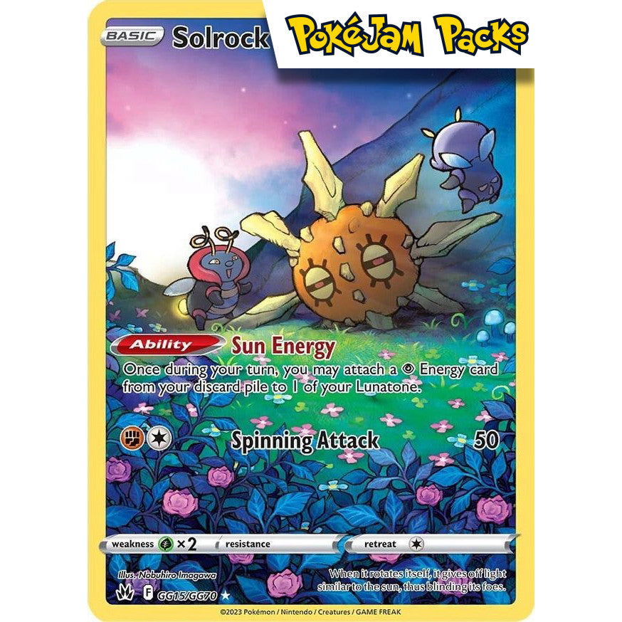 Solrock - GG15/GG70 - Holo Rare - Crown Zenith - Pokémon TCG