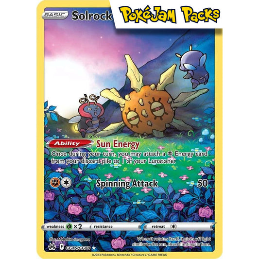 Solrock - GG15/GG70 - Holo Rare - Crown Zenith - Pokémon TCG