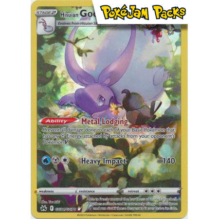 Hisuian Goodra - GG21/GG70 - Holo Rare - Crown Zenith - Pokémon TCG