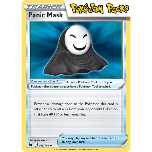 Panic Mask - 165/196 - Uncommon - Lost Origin - Pokémon TCG