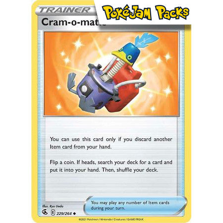 Cram - o - matic - Fusion Strike - Pokémon TCG