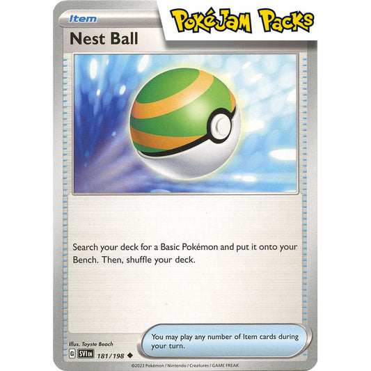 Nest Ball - 181/198 - Uncommon - Scarlet & Violet - Pokémon TCG