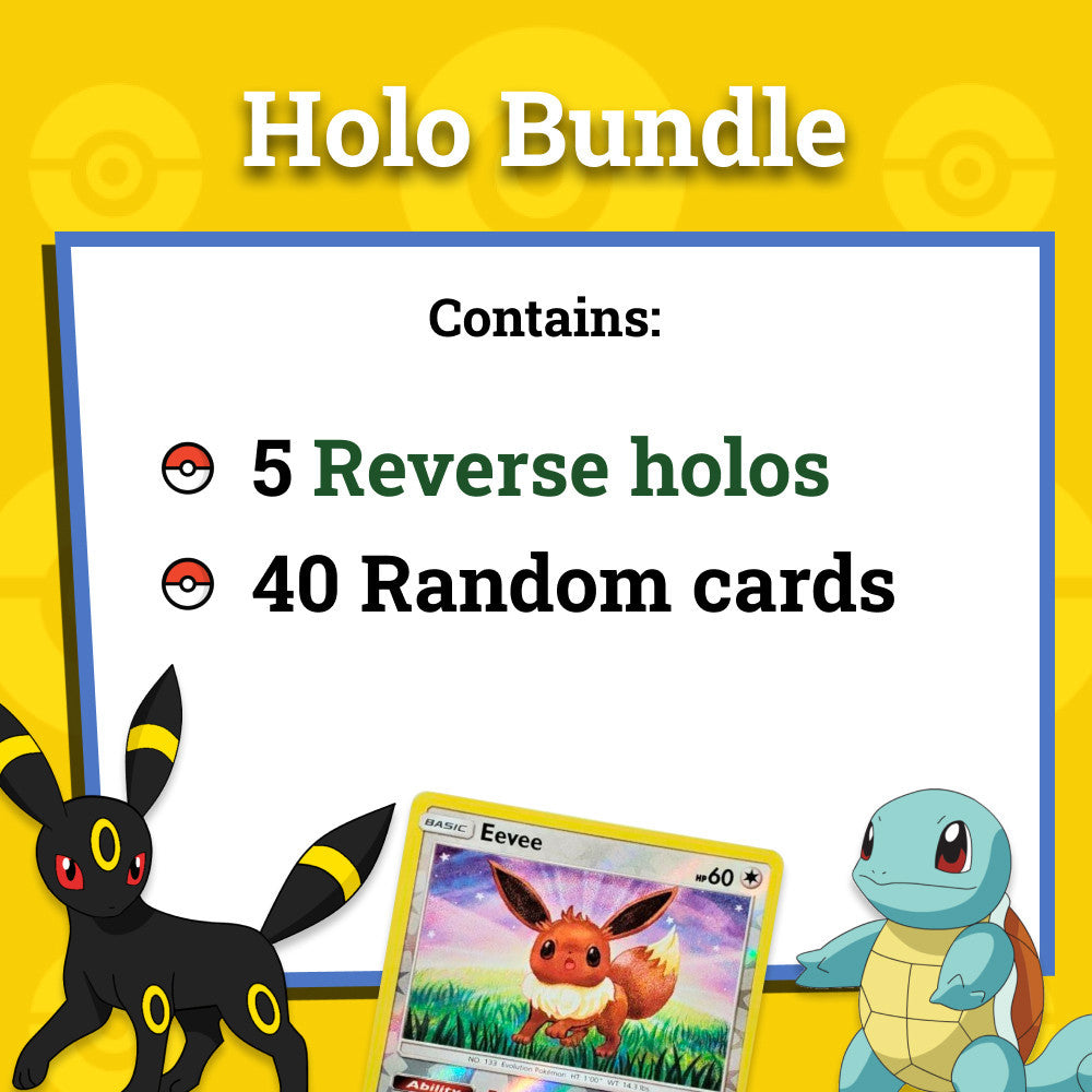 Pokemon Card Happy Bundles - Guaranteed Card Packs - TCG Trading Card Game