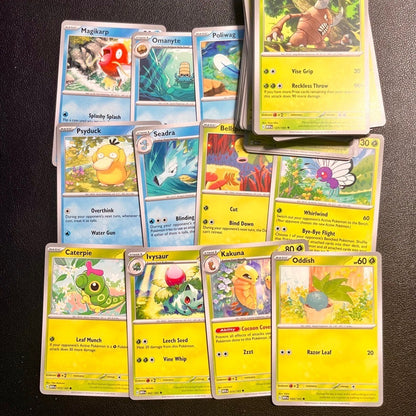 Pokémon - Grass & Water Common/Uncommon Singles - Scarlet & Violet 151 - Pokemon TCG