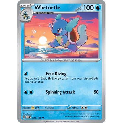 Pokémon - Grass & Water Common/Uncommon Singles - Scarlet & Violet 151 - Pokemon TCG