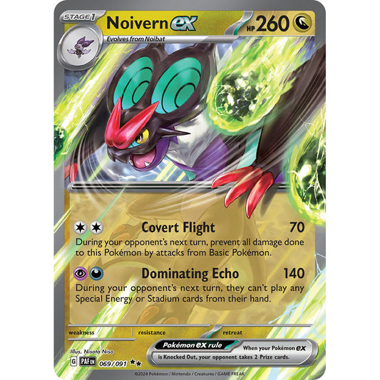 Noivern ex - 069/091 - Ultra Rare - Paldean Fates - Pokemon TCG