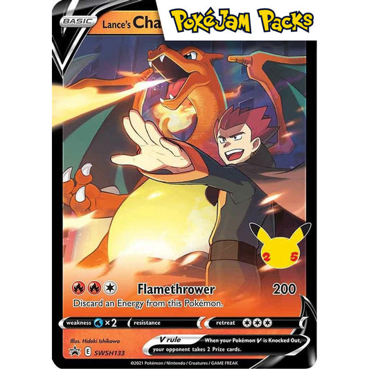 Lance's Charizard V - SWSH133 - Promo - Sword & Shield Promos - Pokémon TCG