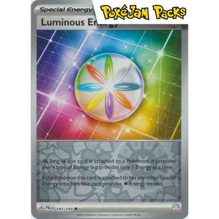 Luminous Energy - 191/193 - Uncommon Reverse Holo - Paldea Evolved  - Pokémon TCG