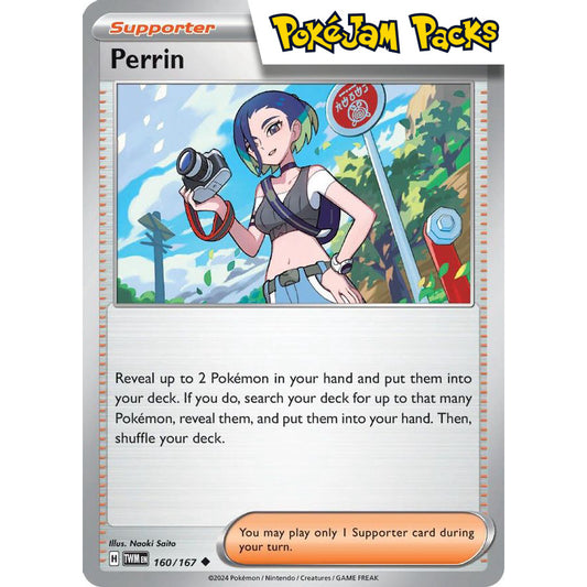 Perrin - 160/167 - Uncommon - Twilight Masquerade - Pokémon TCG
