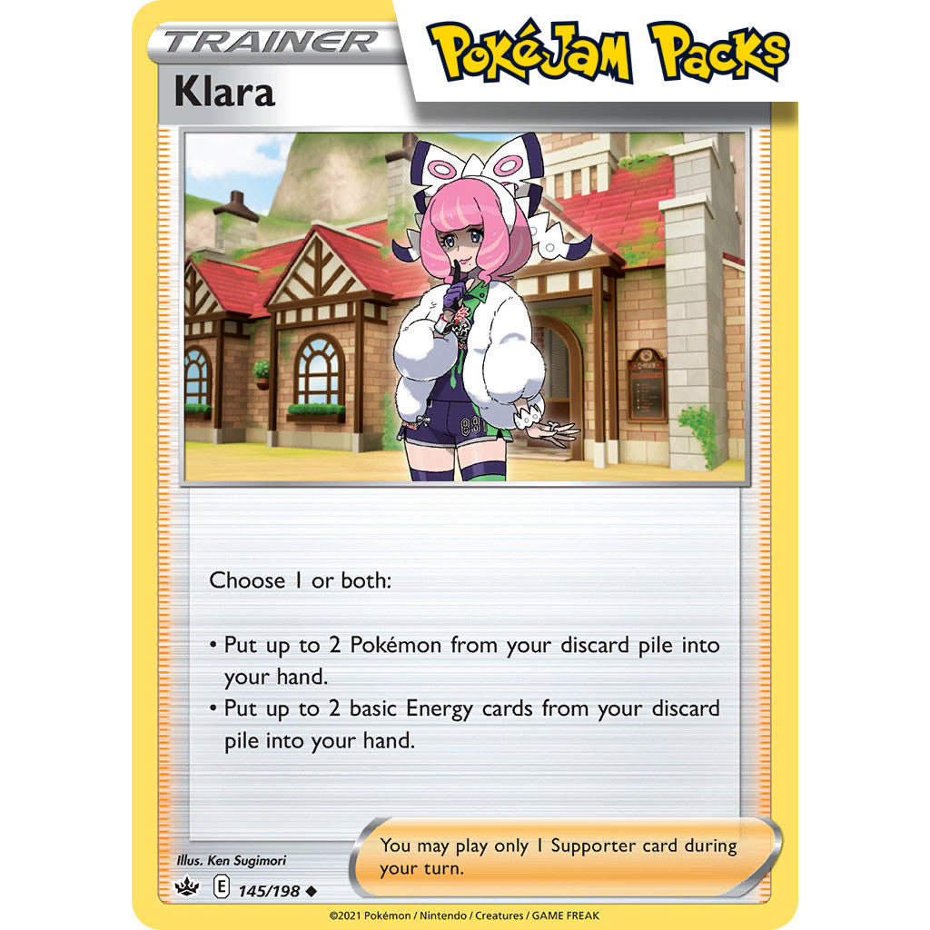 Klara - 145/198 - Uncommon - Sword & Shield: Chilling Reign - Pokémon TCG