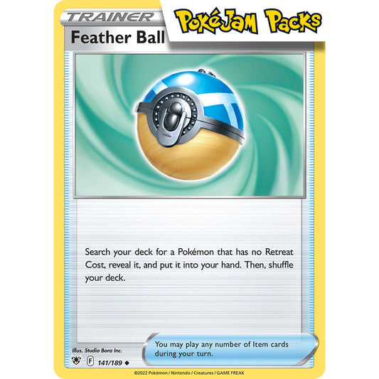 Feather Ball - 141/189 - Uncommon - Sword & Shield: Astral Radiance  - Pokémon TCG