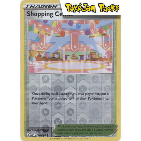 Shopping Center - 157/203 - Uncommon Reverse Holo - Evolving Skies - Pokémon TCG