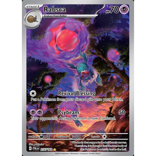 Rabsca - 215/193 - Illustration Rare - Paldea Evolved - Pokemon TCG