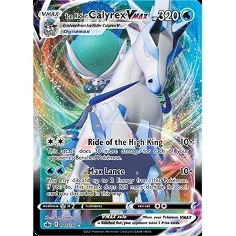 Ice Rider Calyrex VMAX - 046/198 - Ultra Rare - Chilling Reign - Pokemon TCG