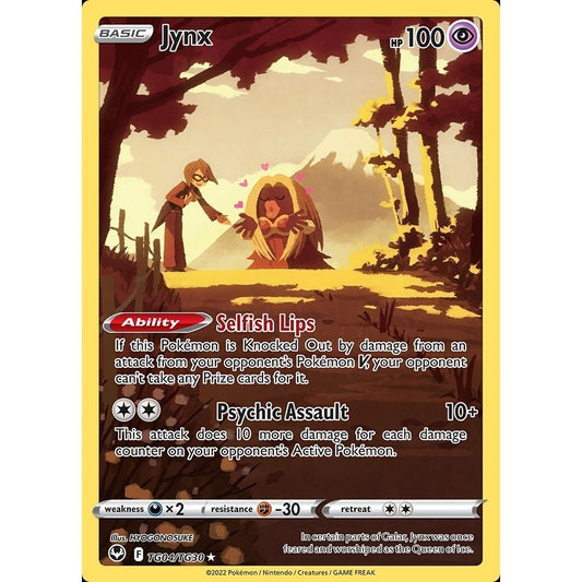 Jynx - TG04/TG30 - Holo Rare - Silver Tempest - Pokemon TCG