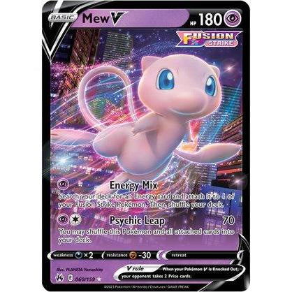 Mew V - 060/159 - Ultra Rare - Crown Zenith - Pokemon TCG