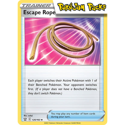 Escape Rope - 125/163 - Uncommon - Sword & Shield: Battle Styles - Pokémon TCG
