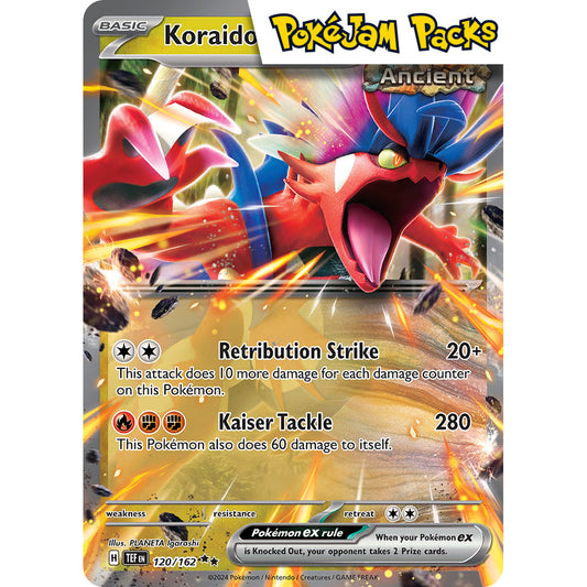Koraidon ex - 120/162 - Ultra Rare - Scarlet & Violet: Temporal Forces - Pokémon TCG