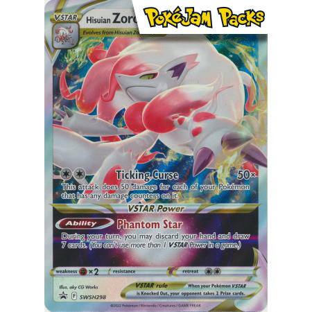 Hisuian Zoroark VSTAR - SWSH298 - Promo - Sword & Shield Promos - Pokémon TCG