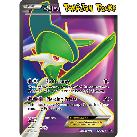 Gallade EX - 99/108 - Full Art Ultra Rare - Roaring Skies - Pokémon TCG