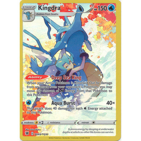 Kingdra - TG03/TG30 - Holo Rare - Sword & Shield: Astral Radiance - Pokémon TCG