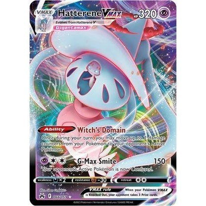 Hatterene VMAX - 066/159 - Ultra Rare - Crown Zenith - Pokemon TCG