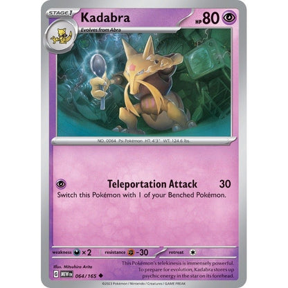 Pokémon - Colorless & Psychic Common/Uncommon Singles - Scarlet & Violet 151 - Pokemon TCG