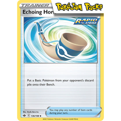 Echoing Horn - 136/198 - Uncommon - Sword & Shield: Chilling Reign - Pokémon TCG