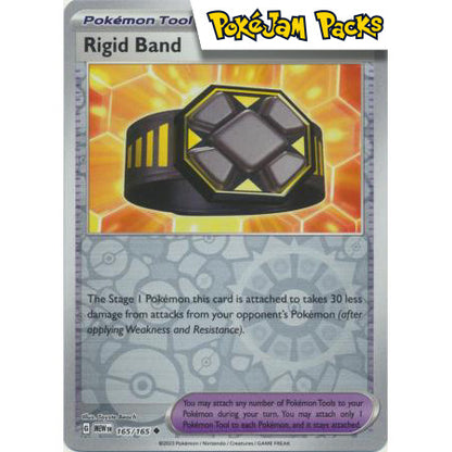 Rigid Band - 165/165 - Uncommon Reverse Holo - Scarlet & Violet 151  - Pokémon TCG