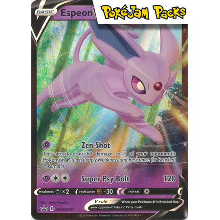 Espeon V - SWSH201 - Promo - Sword & Shield Promos - Pokémon TCG