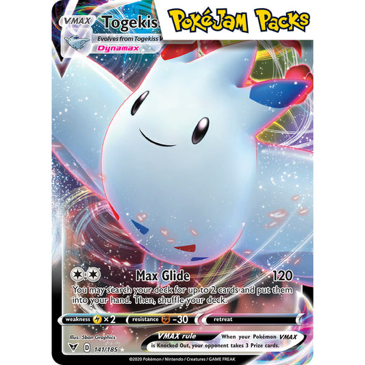 Togekiss VMAX - 141/185 - Ultra Rare - Vivid Voltage - Pokémon TCG
