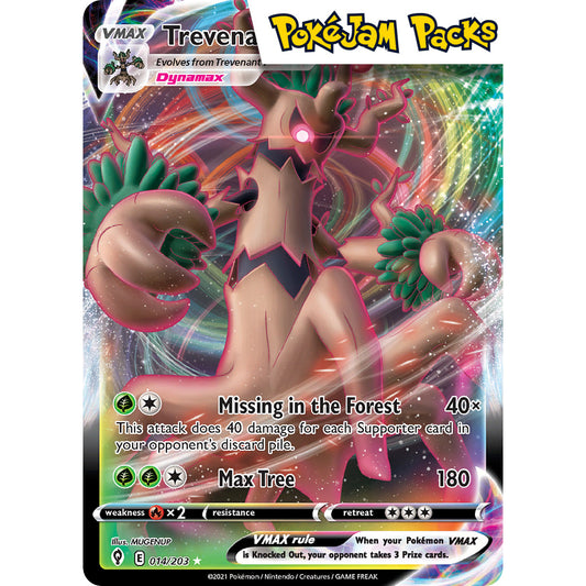 Trevenant VMAX - 014/203 - Ultra Rare - Evolving Skies - Pokémon TCG