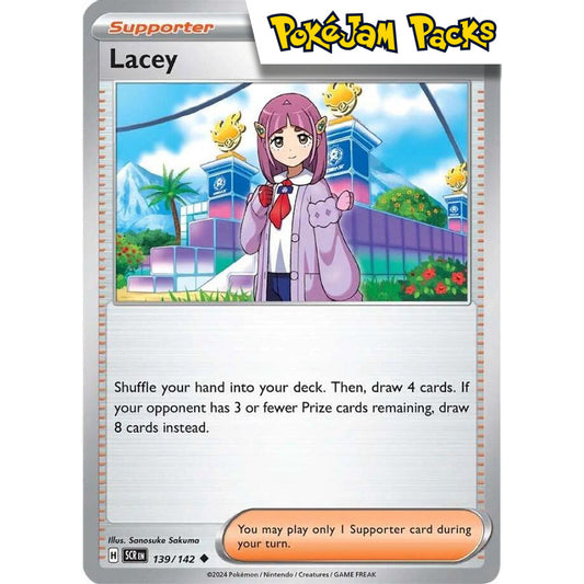 Lacey - 139/142 - Uncommon - Stellar Crown - Pokémon TCG