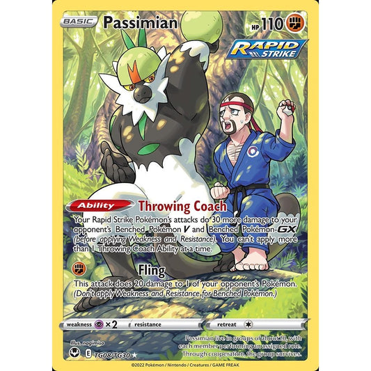 Passimian - TG08/TG30 - Holo Rare - Silver Tempest - Pokemon TCG