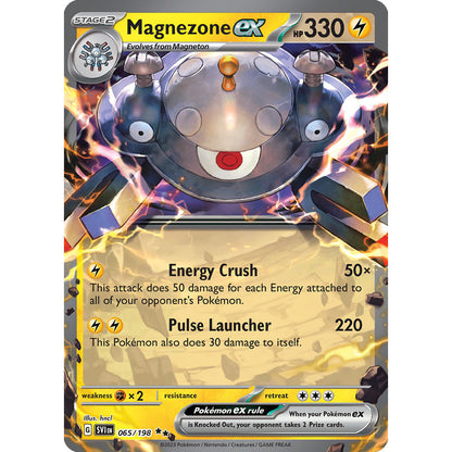 Magnezone ex - 065/198 - Ultra Rare - Scarlet & Violet (Base Set) - Pokémon TCG