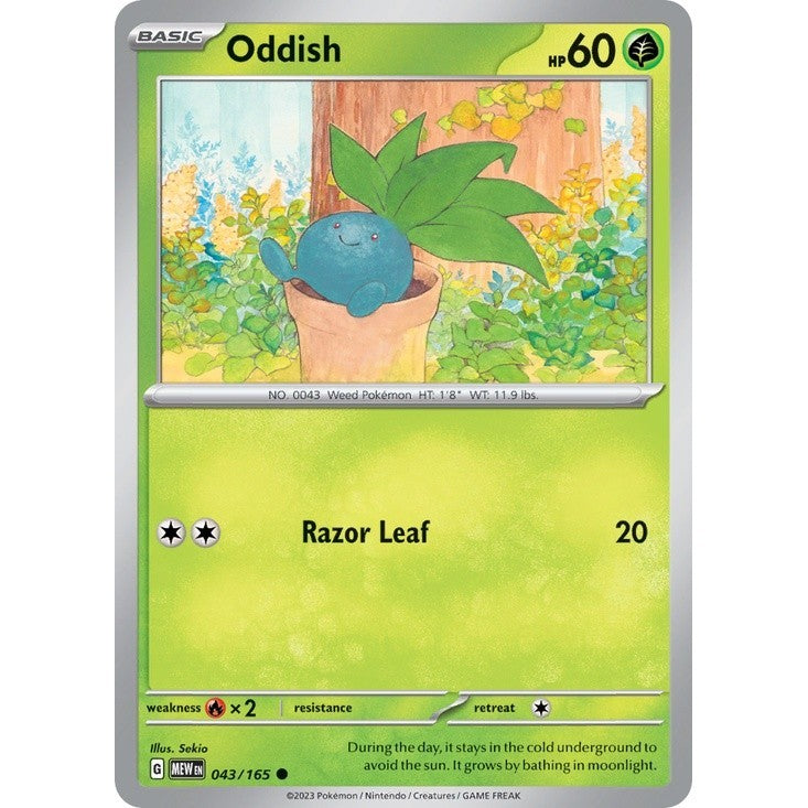 Pokémon - Grass & Water Common/Uncommon Singles - Scarlet & Violet 151 - Pokemon TCG
