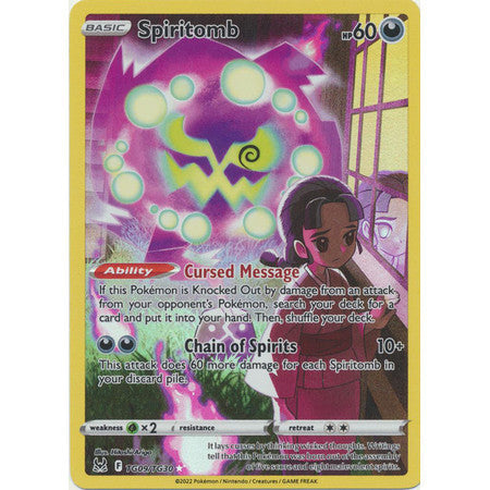 Spiritomb - TG09/TG30 - Holo Rare - Sword & Shield: Lost Origin - Pokémon TCG