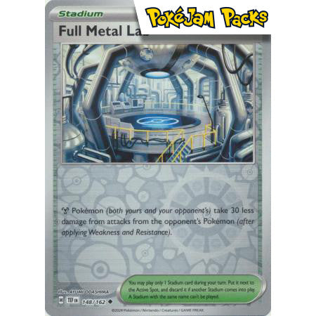 Full Metal Lab - 148/162 - Uncommon Reverse Holo - Scarlet & Violet: Temporal Forces - Pokémon TCG