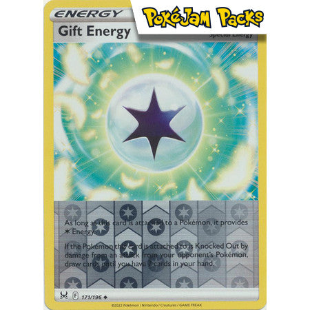 Gift Energy - 171/196 - Uncommon Reverse Holo - Lost Origin  - Pokemon TCG