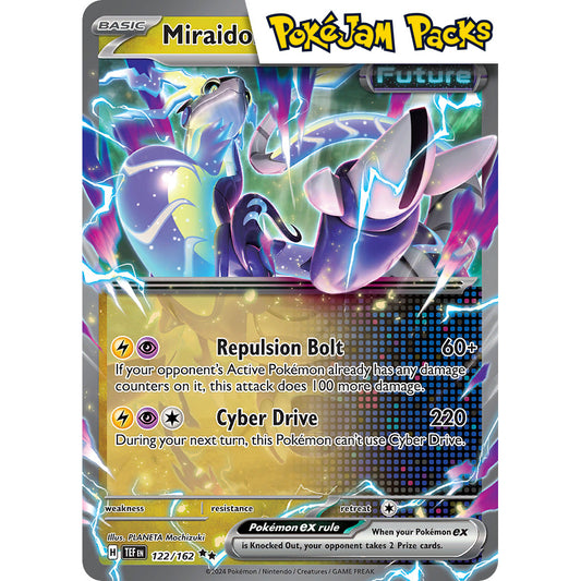 Miraidon ex - 122/162 - Ultra Rare - Scarlet & Violet: Temporal Forces - Pokémon TCG