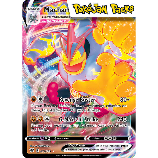 Machamp VMAX - 073/189 - Ultra Rare - Sword & Shield: Astral Radiance - Pokémon TCG
