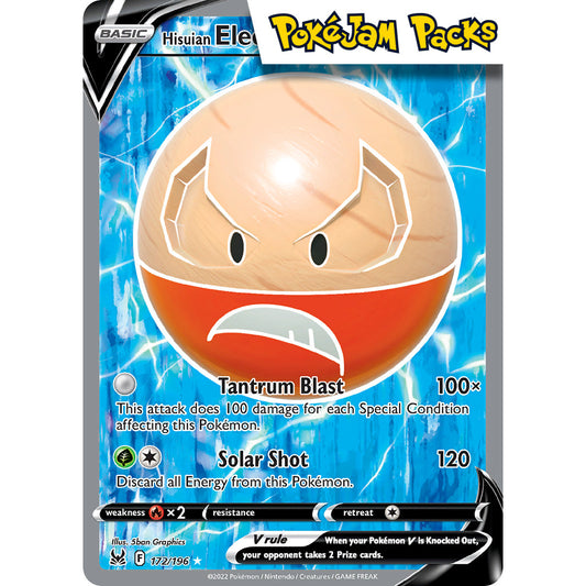 Hisuian Electrode V - 172/196 - Full Art Ultra Rare - Sword & Shield: Lost Origin - Pokémon TCG