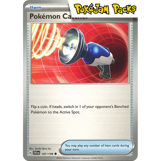 Pokemon Catcher - 187/198 - Common - Scarlet & Violet - Pokémon TCG