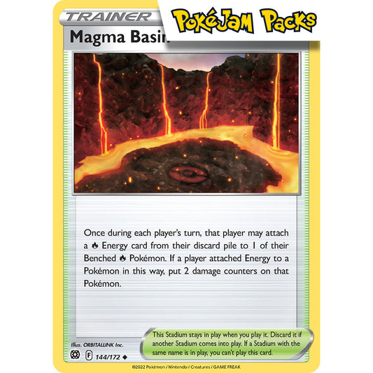 Magma Basin - 144/172 - Uncommon - Brilliant Stars - Pokémon TCG
