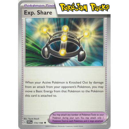 Exp. Share - 174/198 - Uncommon - Scarlet & Violet - Pokémon TCG