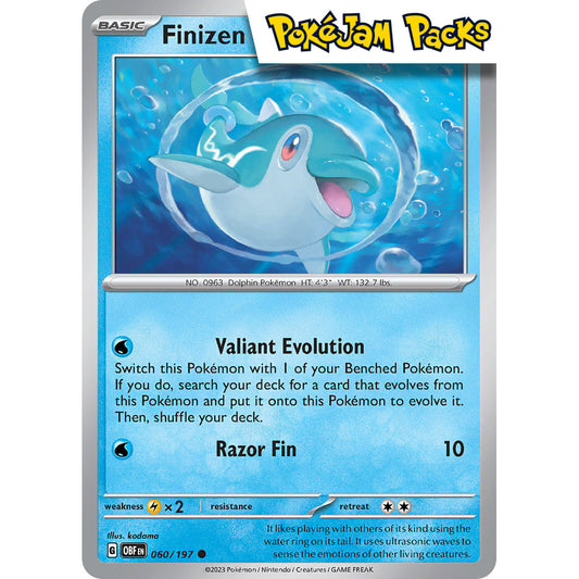 Finizen - 060/197 - Common - Obsidian Flames - Pokémon TCG