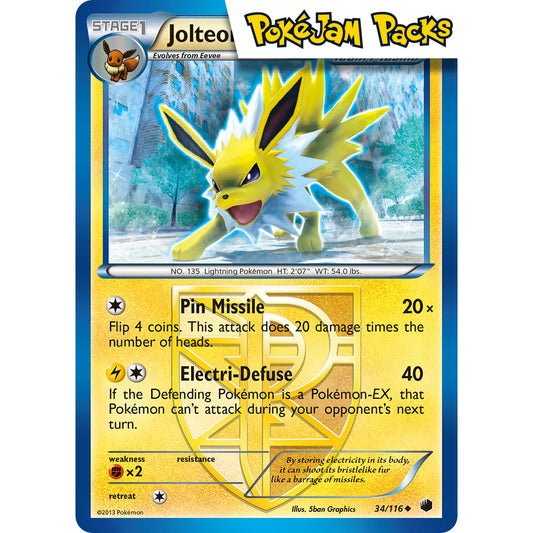 Jolteon - 34/116 - Uncommon - Plasma Freeze - Pokémon TCG