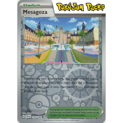 Mesagoza - 178/198 - Uncommon Reverse Holo - Scarlet & Violet - Pokémon TCG