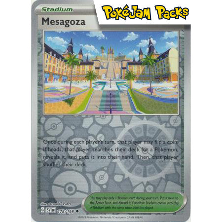 Mesagoza - 178/198 - Uncommon Reverse Holo - Scarlet & Violet - Pokémon TCG